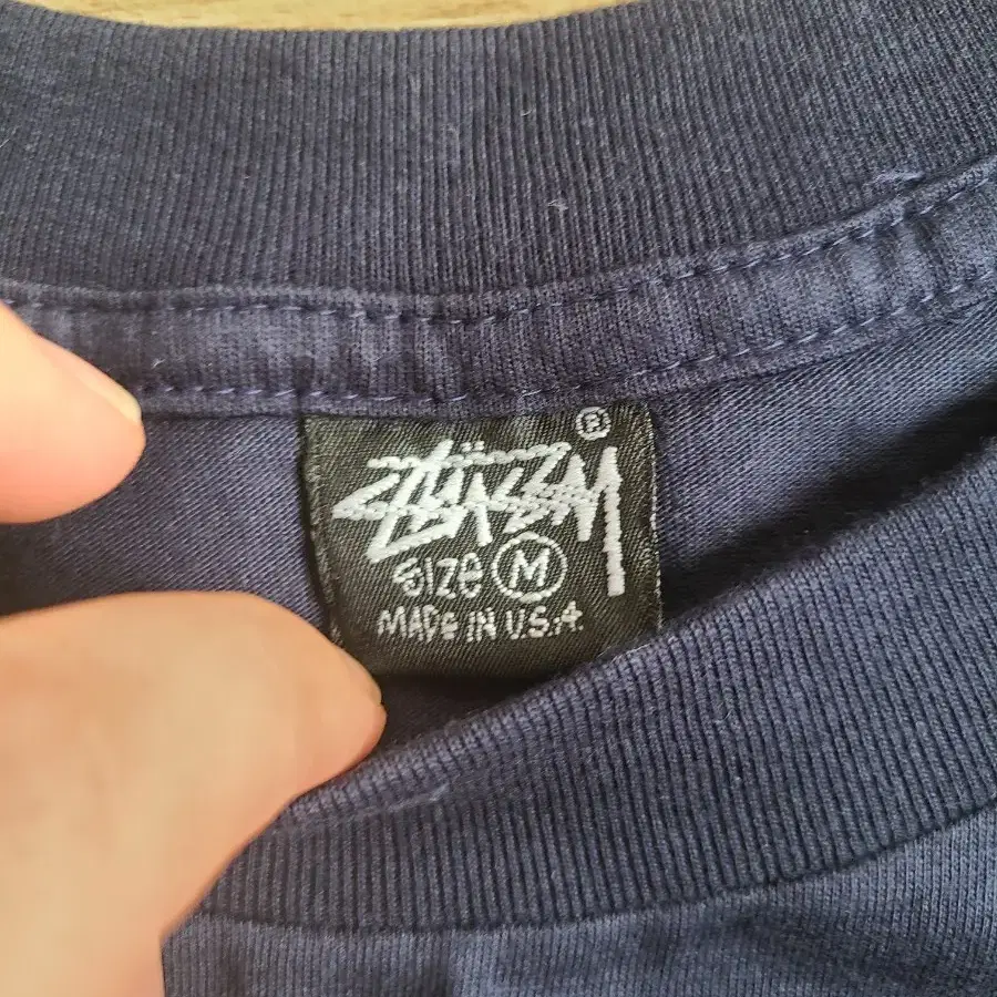 90s stussy 스투시 스포츠 반팔티 usa made