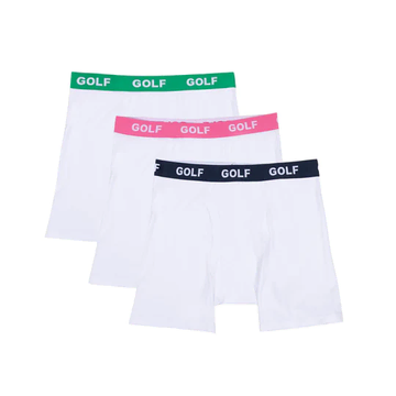 LOGO BOXER BRIEFS 3PK by GOLF WANG