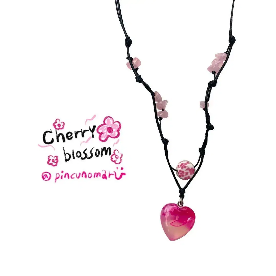 핀쿠노마루 cherry blossom 목걸이 판매