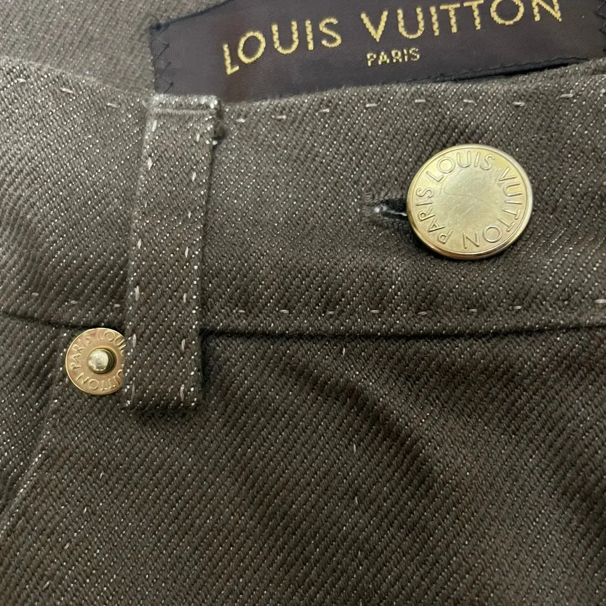 [LOUIS VUITTON] 루이비통 데님바지