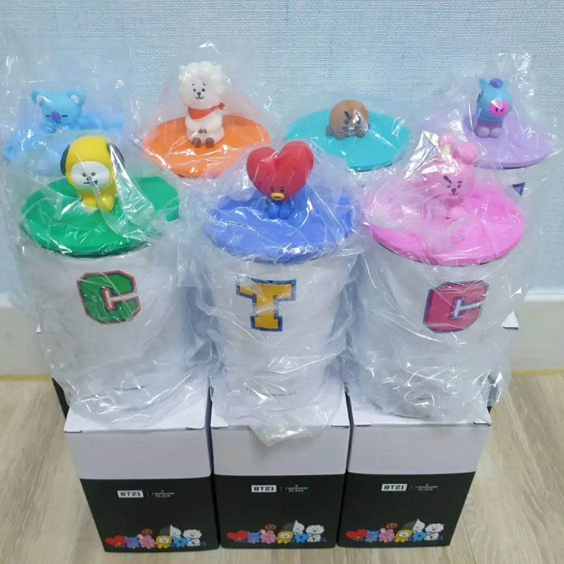 bt21 투썸플레이스 텀블러