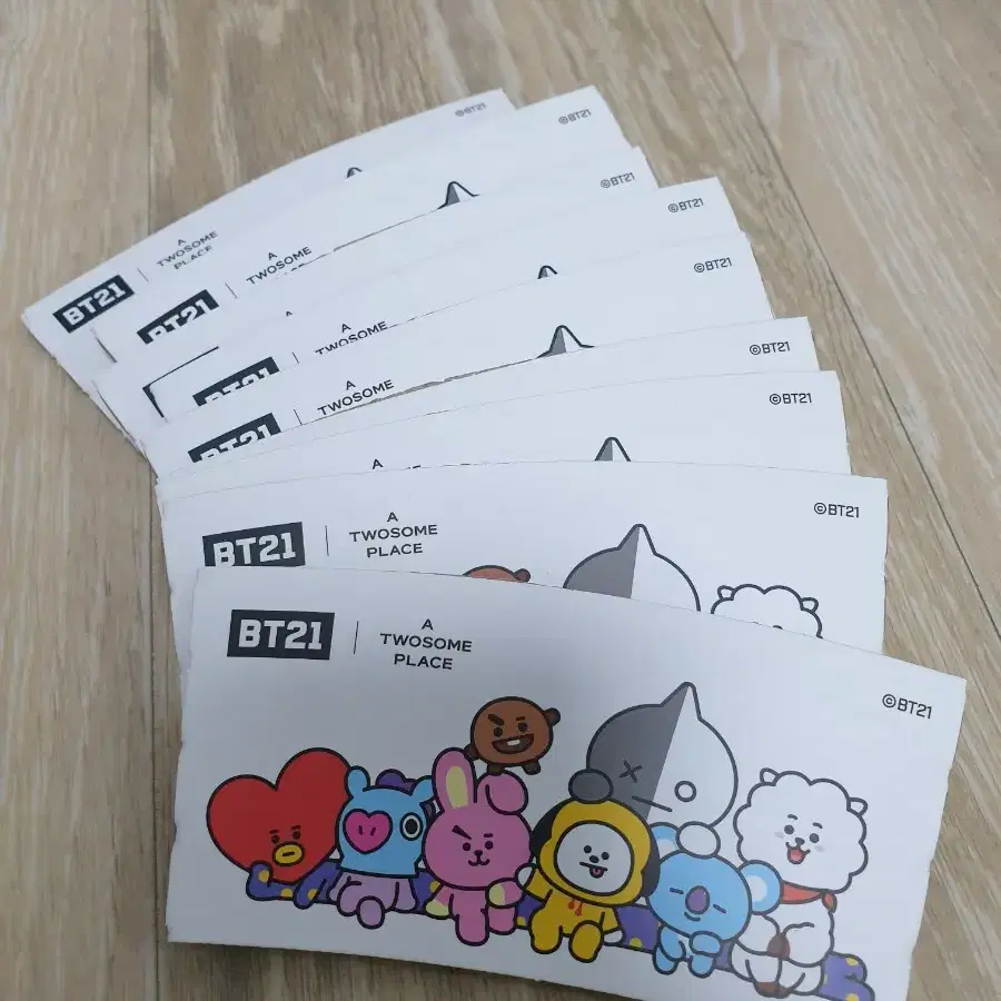 bt21 투썸플레이스 텀블러