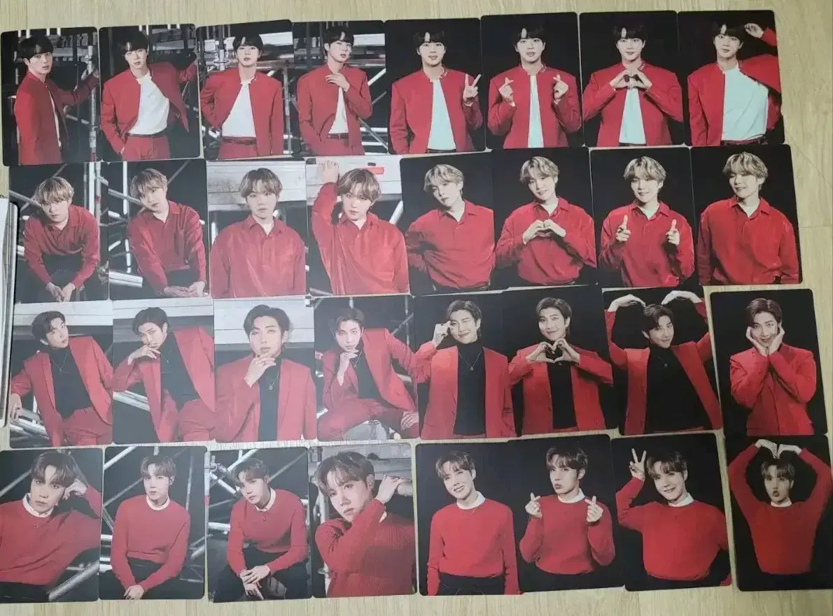 BTS online concert Mini Photocard Set (64 cards)