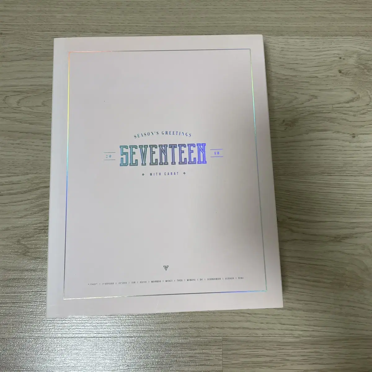 세븐틴 2018 시즌그리팅 양도 (포카포함)