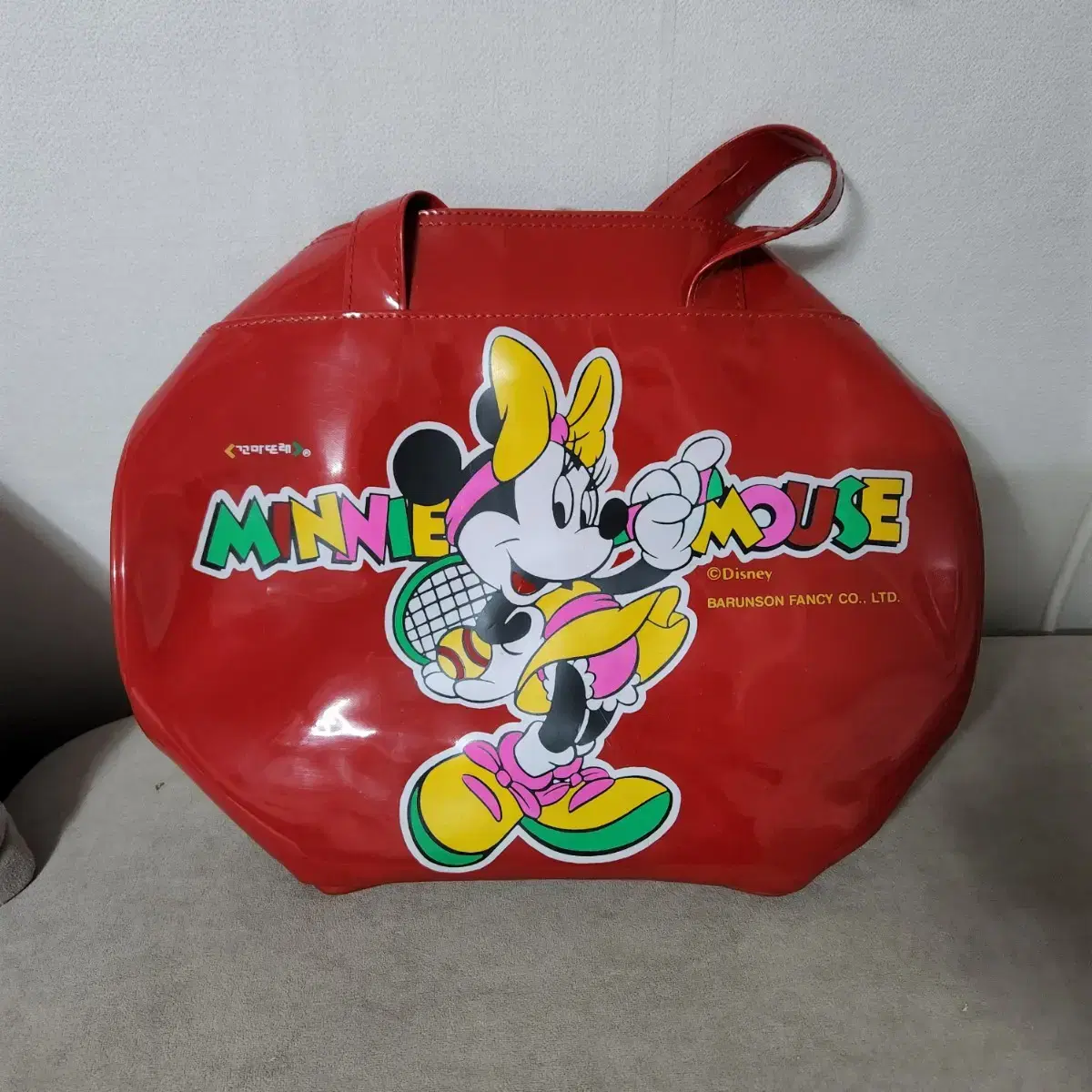 Disney Vintage Retro Minnie Mouse Beach Bag