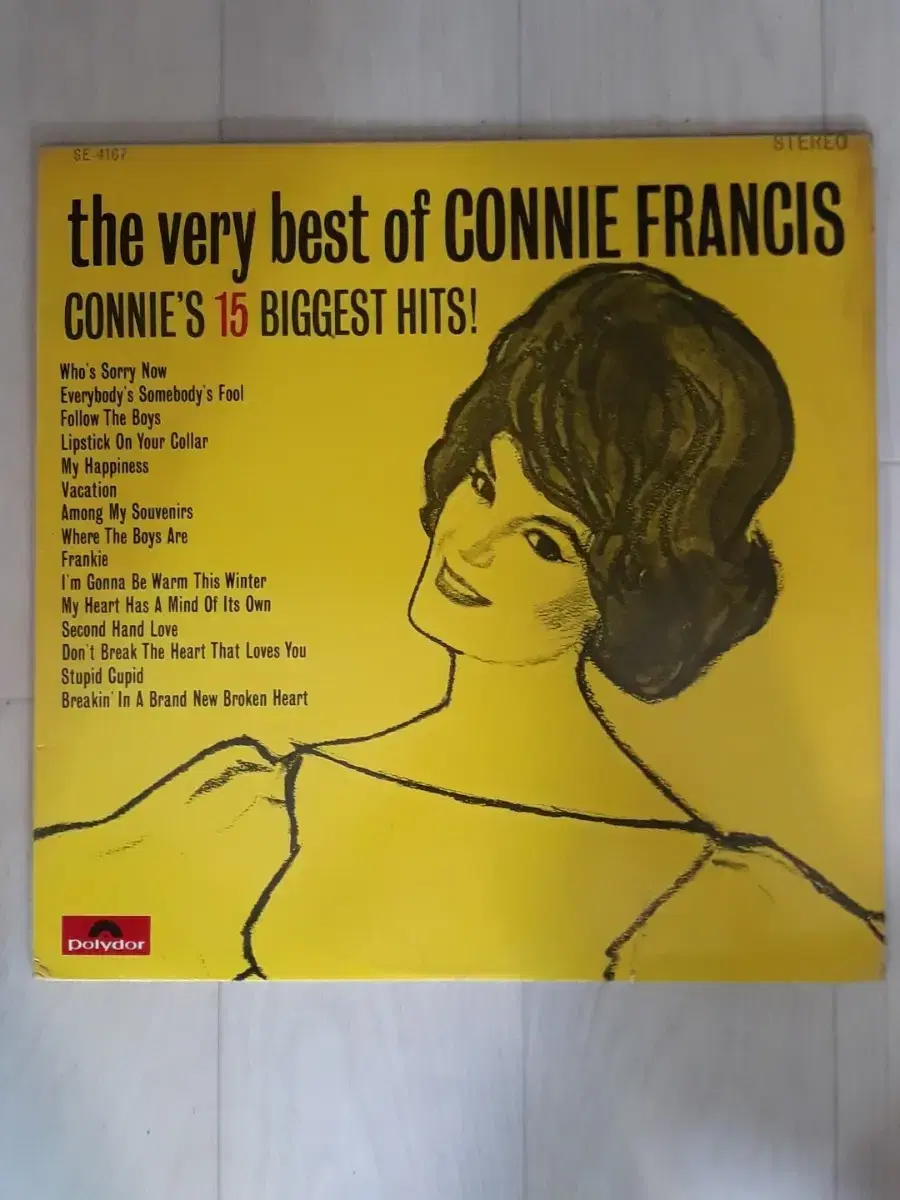 올드팝 코니 프랜시스 Connie Francis 베스트 엘피 바이닐 lp