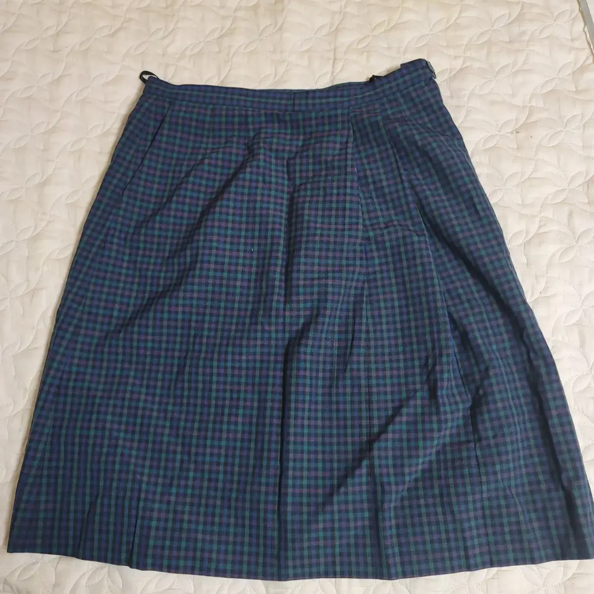 500) Check Design School Uniform Skirt (Bottom)