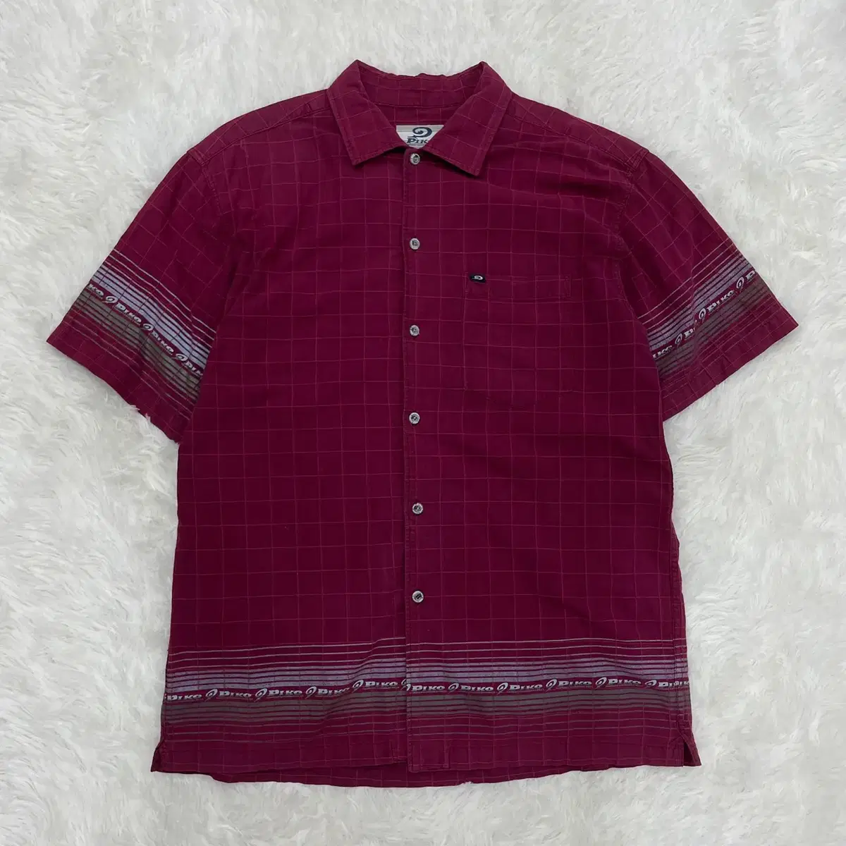 PIKO pattern short sleeve shirt