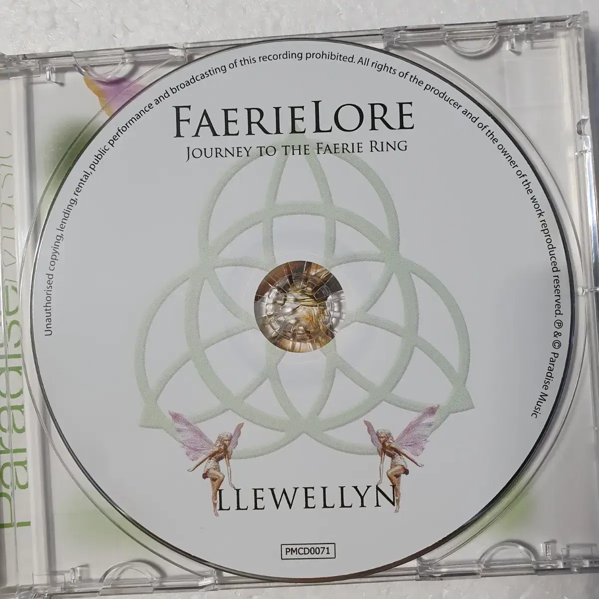 루엘린 Llewellyn FAERIELORE 명상 요가 CD 중고