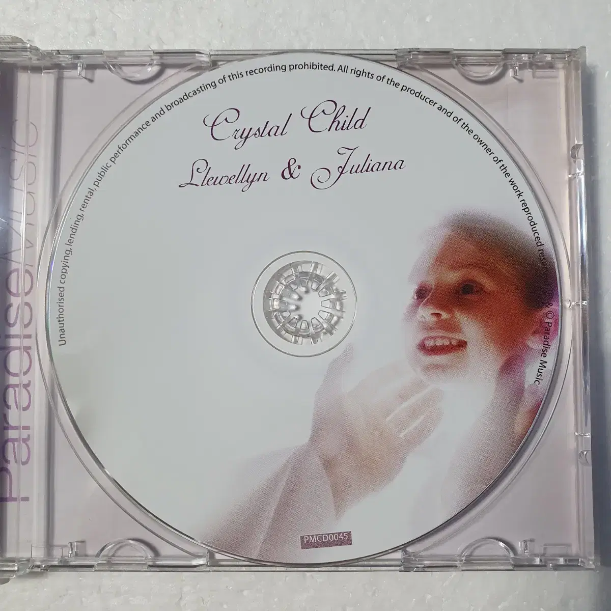 루엘린 Llewellyn Crystal Child 명상 요가 CD 중고