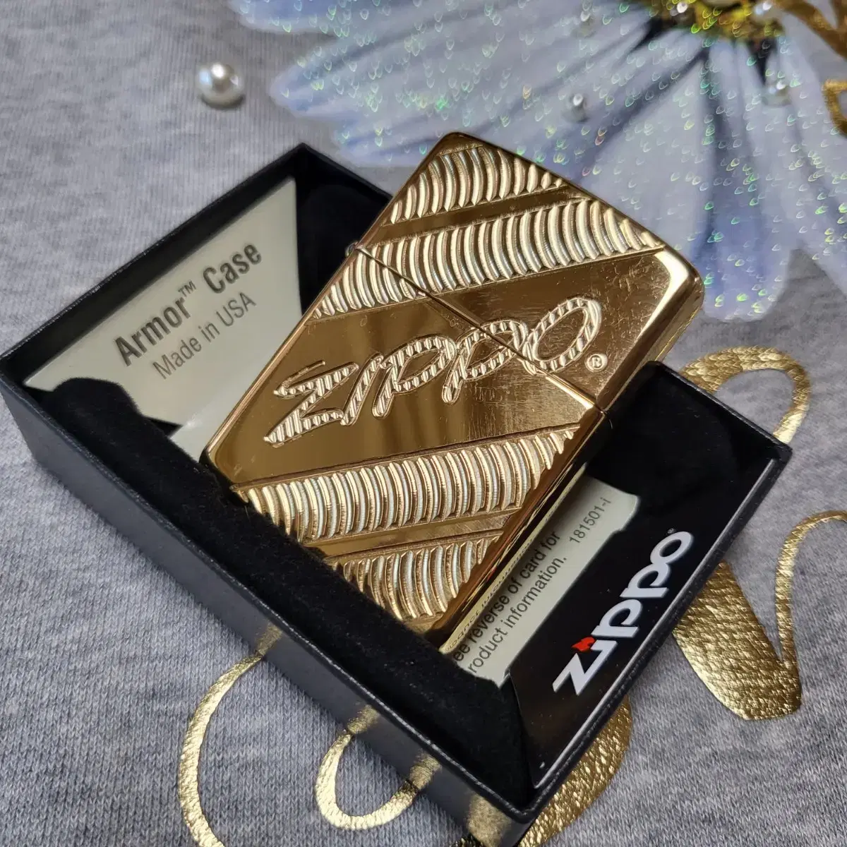 정품 29625 ZIPPO COILED 미개봉 새 지포라이터