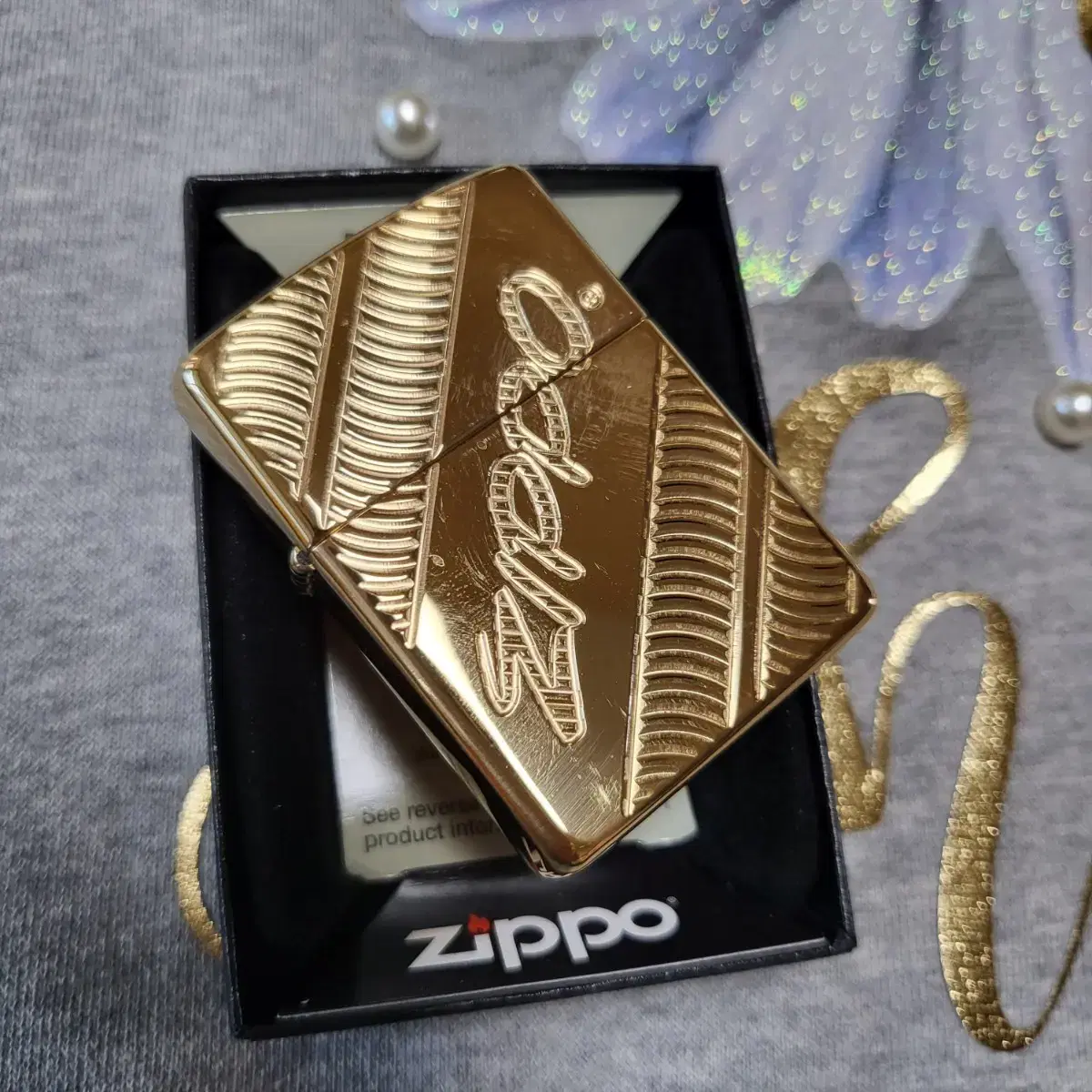 정품 29625 ZIPPO COILED 미개봉 새 지포라이터