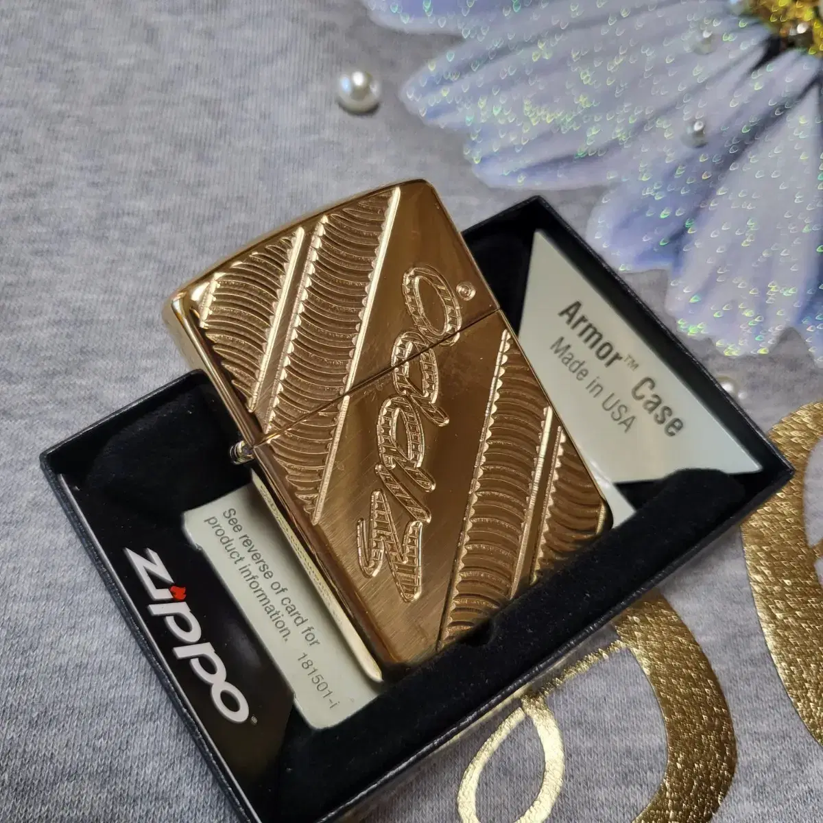 정품 29625 ZIPPO COILED 미개봉 새 지포라이터