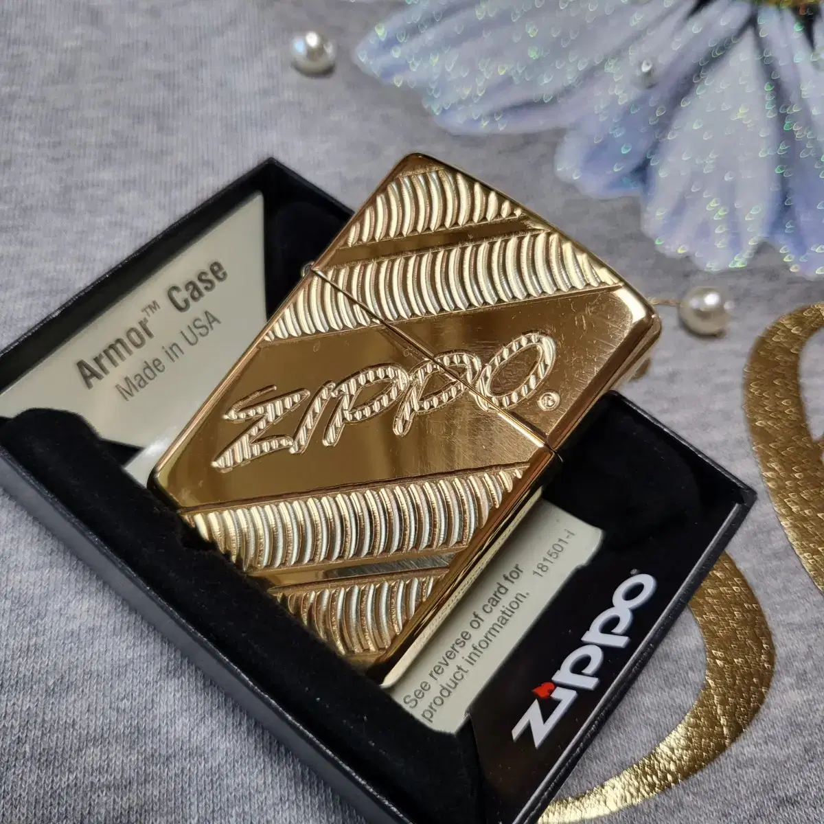 정품 29625 ZIPPO COILED 미개봉 새 지포라이터