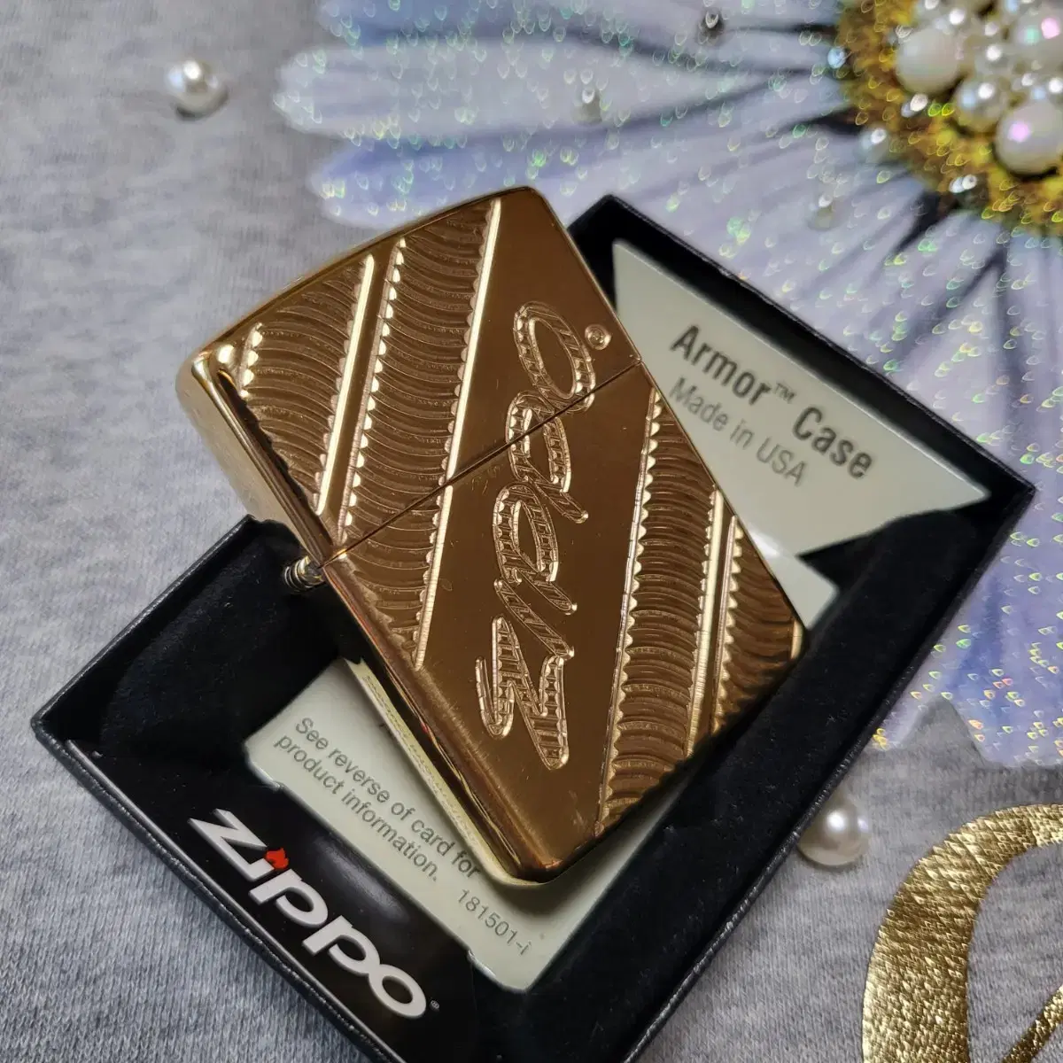 정품 29625 ZIPPO COILED 미개봉 새 지포라이터