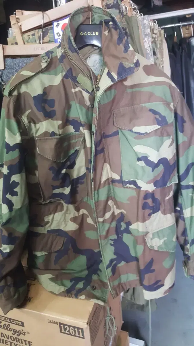 Military M65 Field Jacket.Woodland