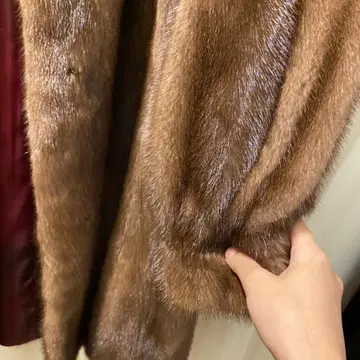 Brown Faux Fur Fabric for sale