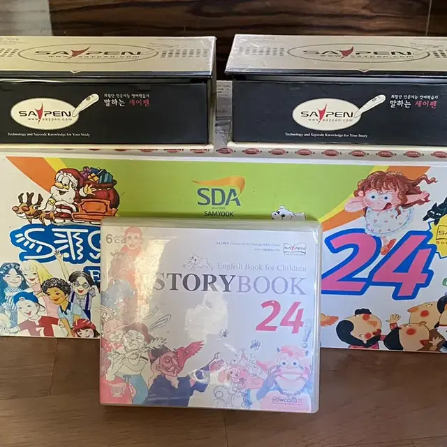 영어 story book + 말하는 say pen