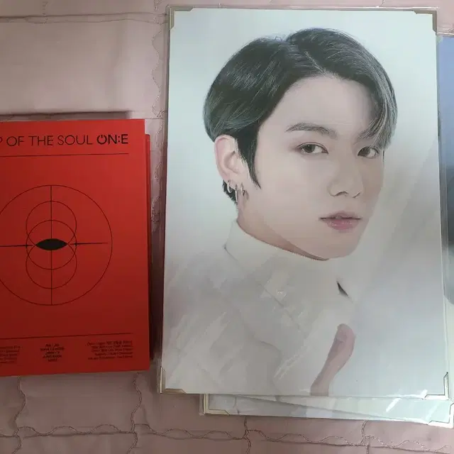 bts map of the soul dvd + 공식 프포 1개