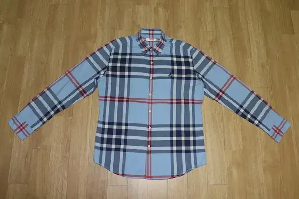 (100) Beanpole/Navy Red Big Check Shirt