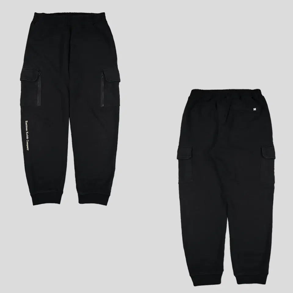 Kodak Pigment Black Cargo Banded Jogger Pants Sweatpants Sweatshirt 31-35