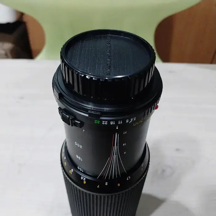 중고 미놀타 망원 렌즈 MD Zoom 100 300 mm