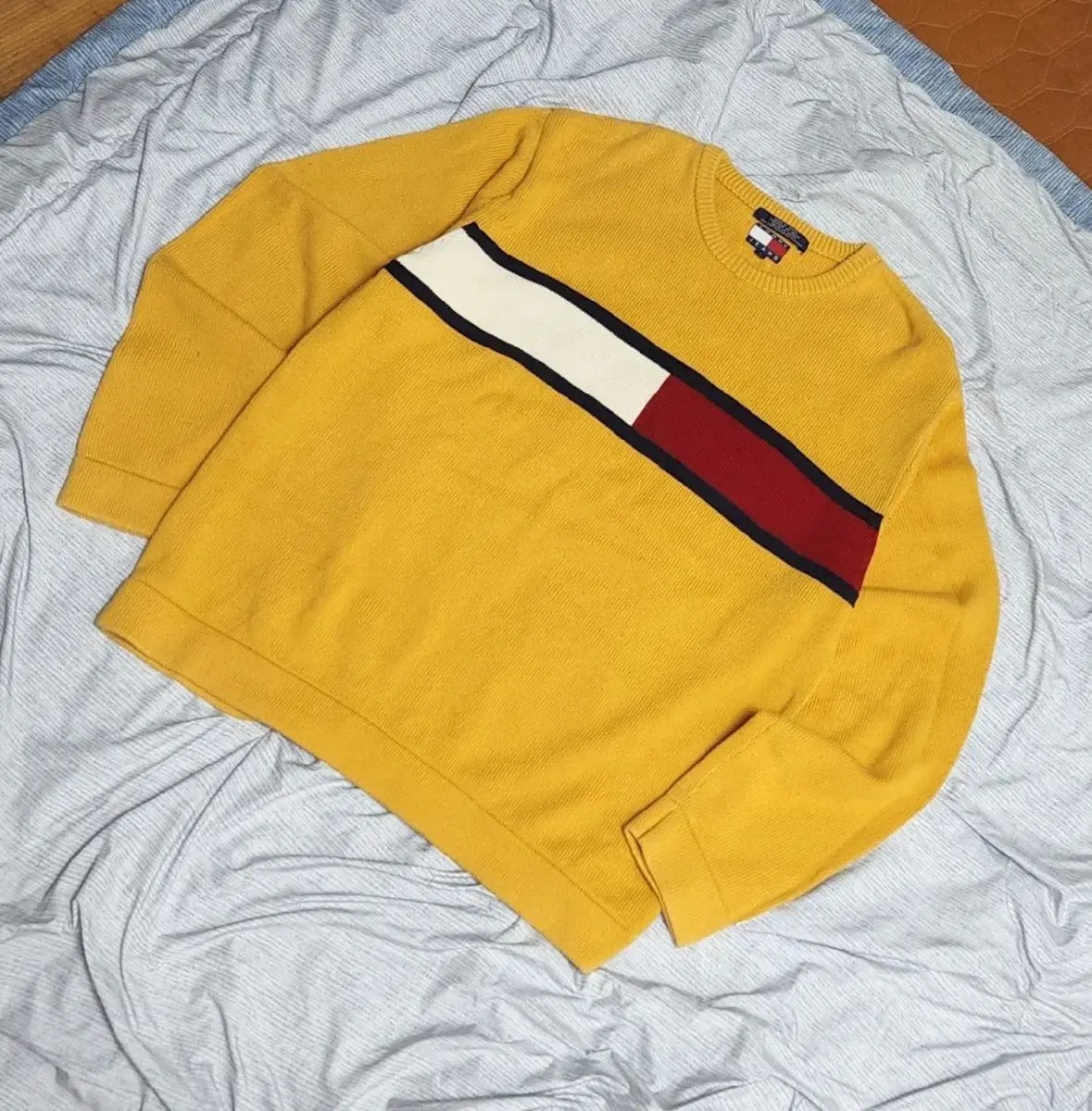 Tommy Hilfiger Big Flag Big Logo Chick Old School Knit