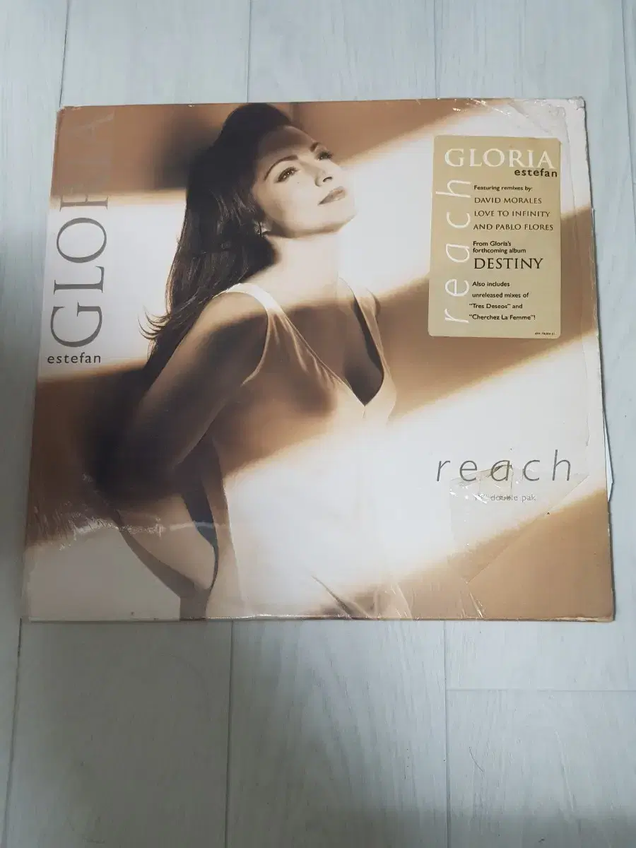 Gloria Estefan 미국 12인치싱글 바이닐 2장 더블앨범