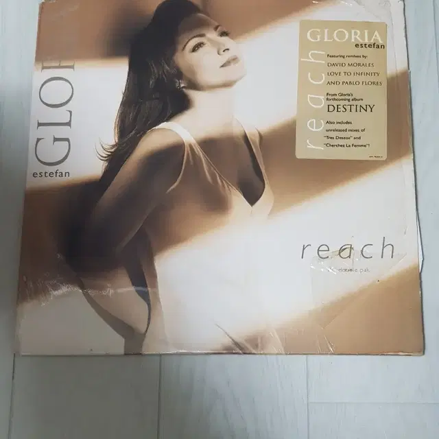 Gloria Estefan 미국 12인치싱글 바이닐 2장 더블앨범