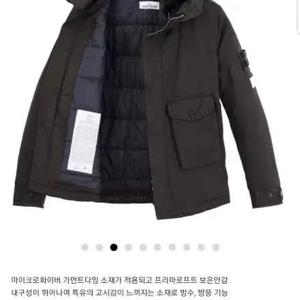 스톤아일랜드18fw 다비드티씨 패딩