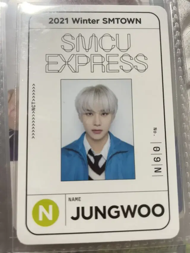 nct smcu 127 일이칠 윈터앨범 패스카드 정우 양도