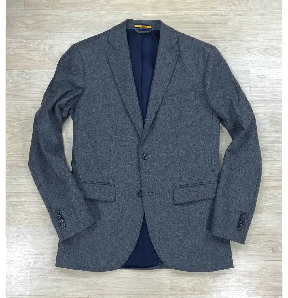 [S-grade, Custle38R] Rugby Ralph Lauren Gray Soft Flannel Wool Cashmere Blazer