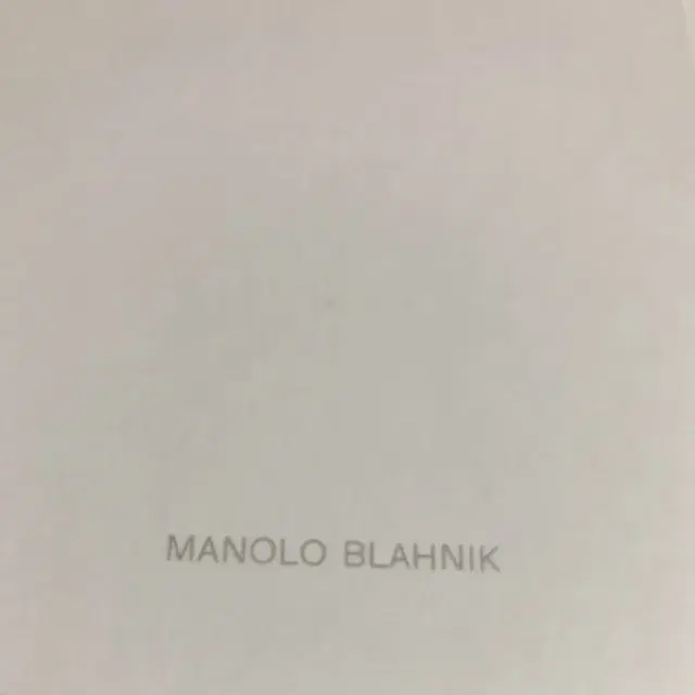 Manolo Blahnik 마놀로 블라닉 색연필 & 스케치 카드