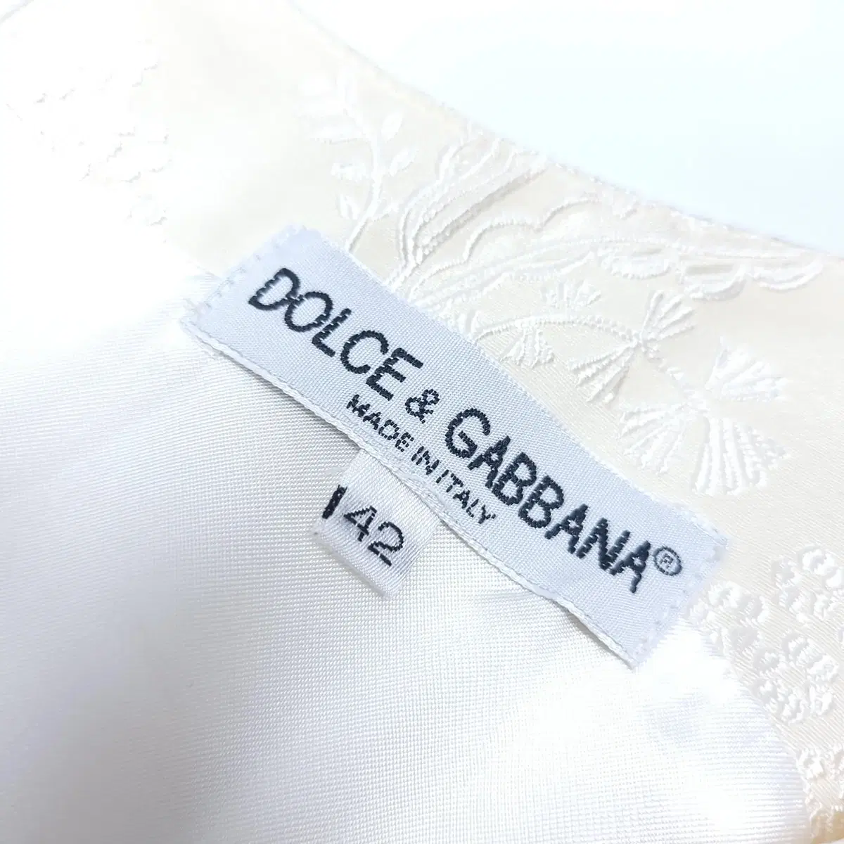 DOLCE&GABBANA 돌체앤가바나 오리엔탈 자카드 실크원피스 C644