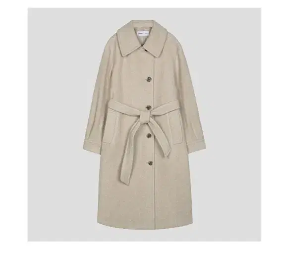 Missy Herringbone Coat (Oatmeal)