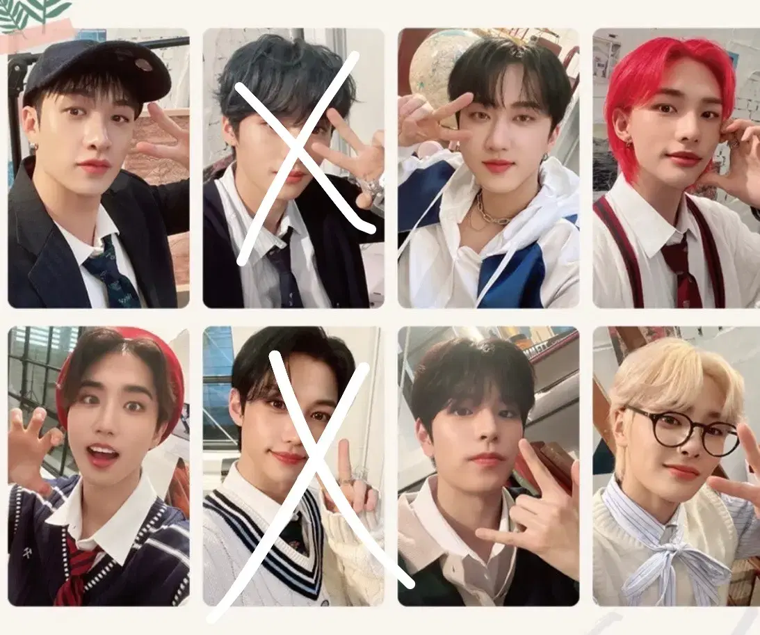 Pacific photocard bulk wts (excluding lee know and felix)