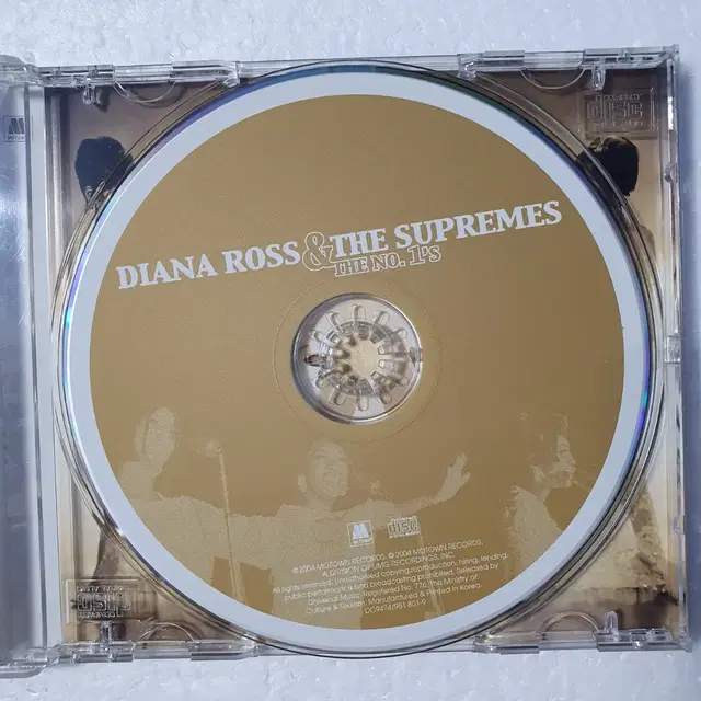 슈프림스 The Supremes 베스트 CD 중고