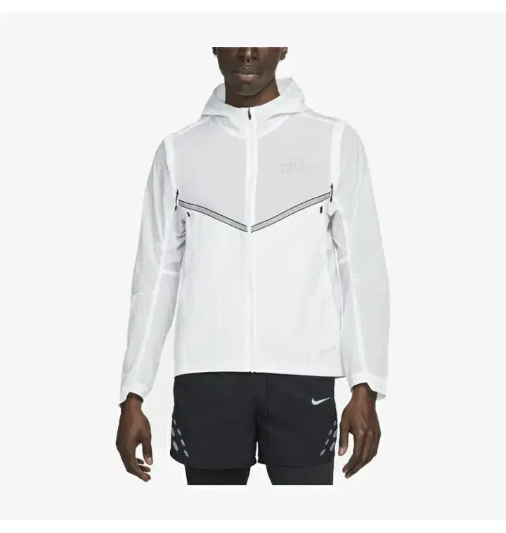 [L XL XXL] Nike Repel Run Division Transit Hoodie Zip-Up White