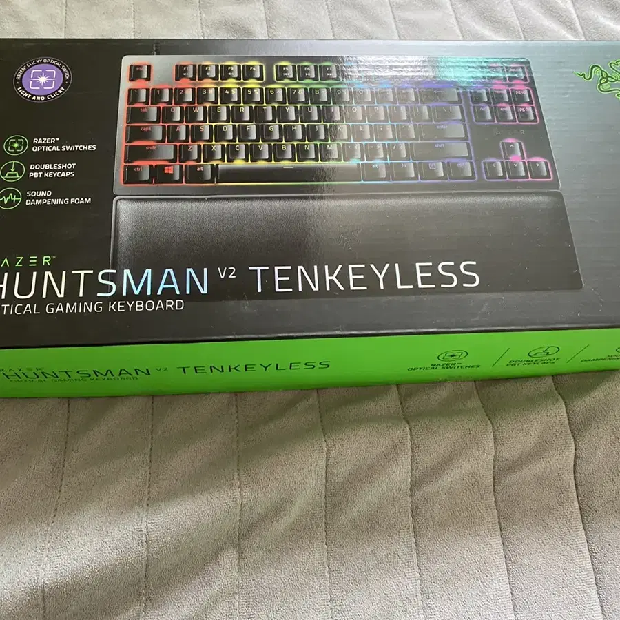 Razer 레이저 헌츠맨 v2 tkl 퍼플축