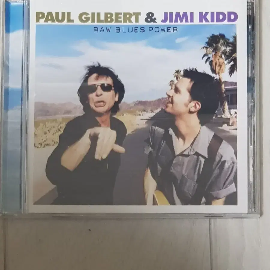 폴 길버트 Paul Gilbert Jimmy Kidd 수입 씨디 cd