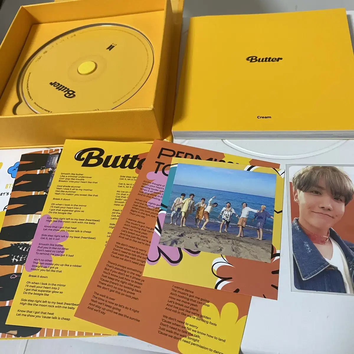 Butter album set Charms photocard wts