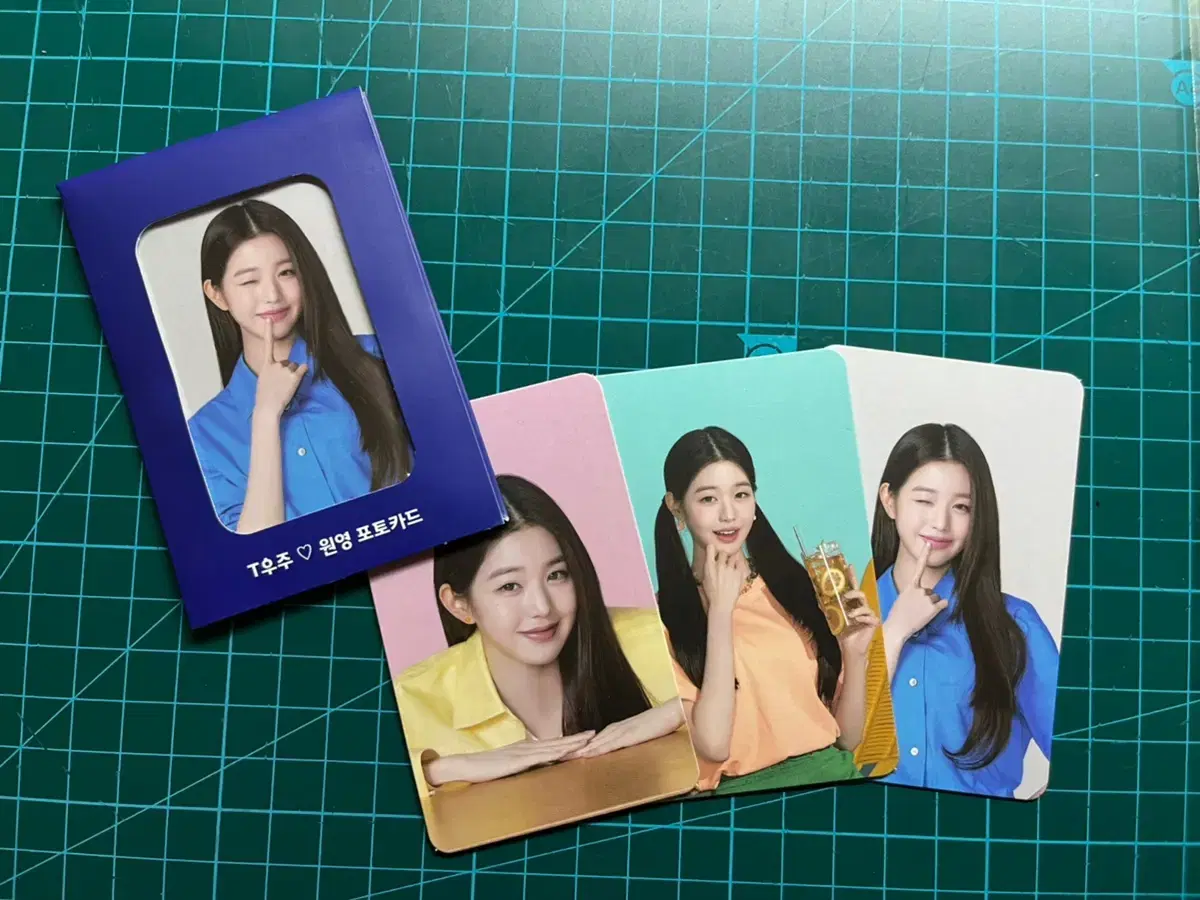 skt장원영 손글씨 photocard + poster sell!!!