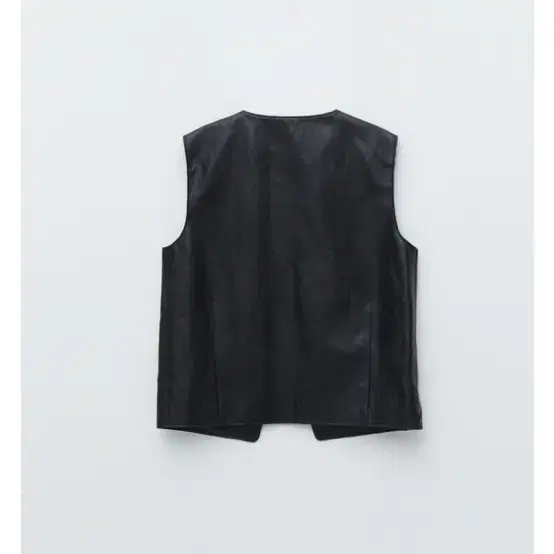 [마뗑킴] 후크 레더 베스트 hook leather vest