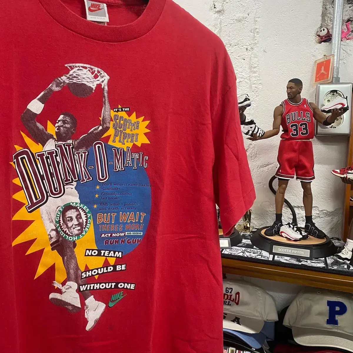 나이키 빈티지 90's nike scottie pippen tee