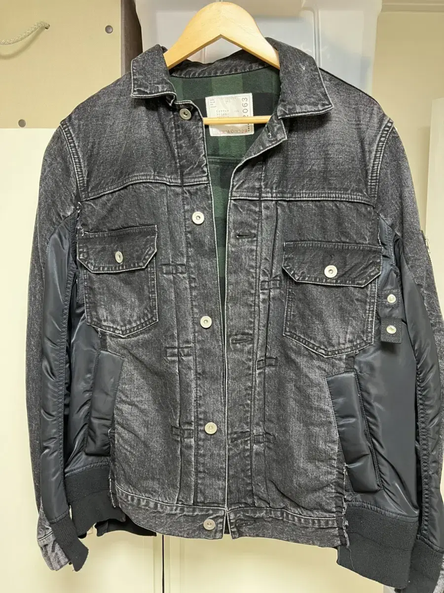 Sakai MA-1 Denim Jacket