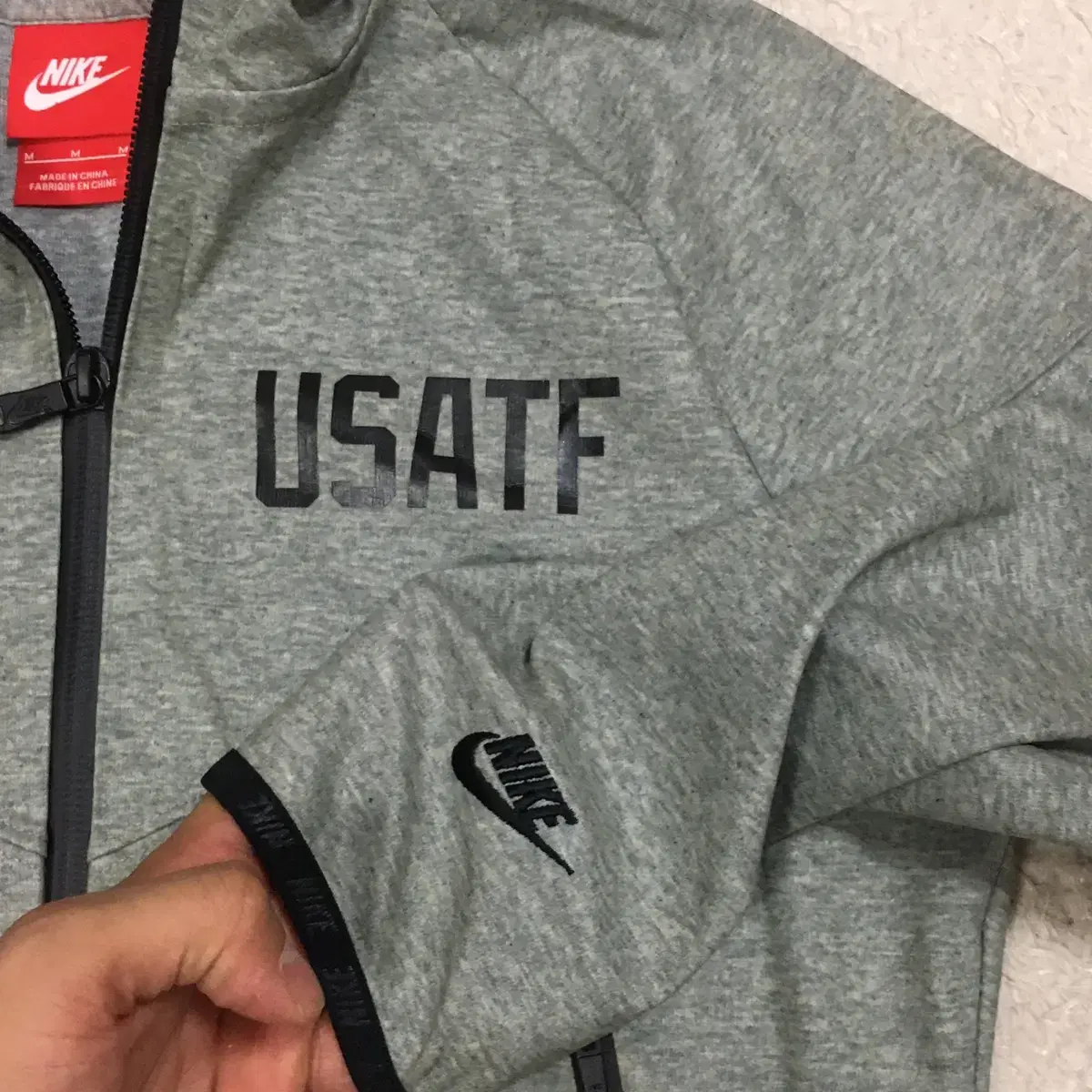 나이키 후드집업 USATF 여성 m