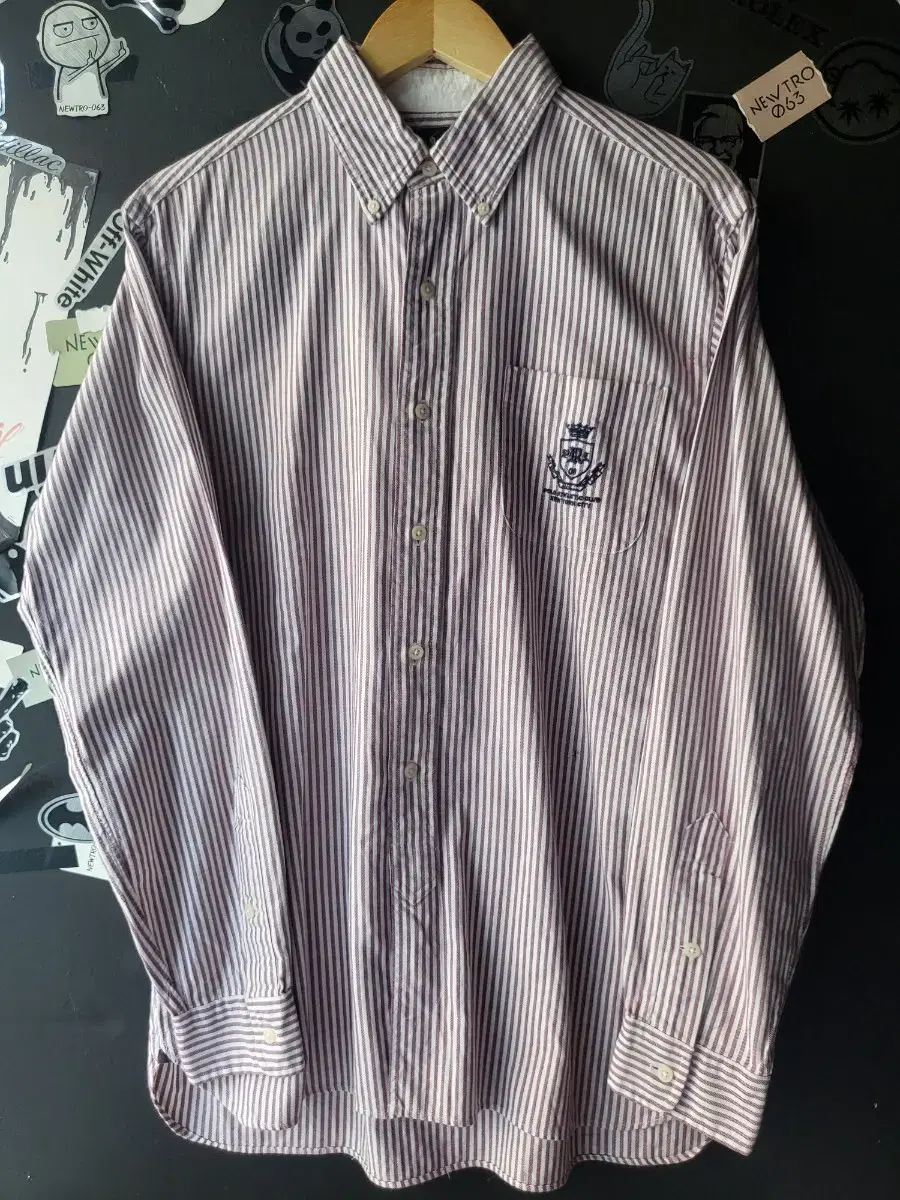 Polo Ralph Lauren Striped long-sleeved shirt true to sizeL, 100