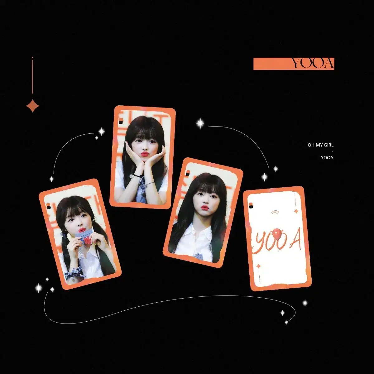 Oh my girl yooa mimi photocard Sell merch unofficial goods 