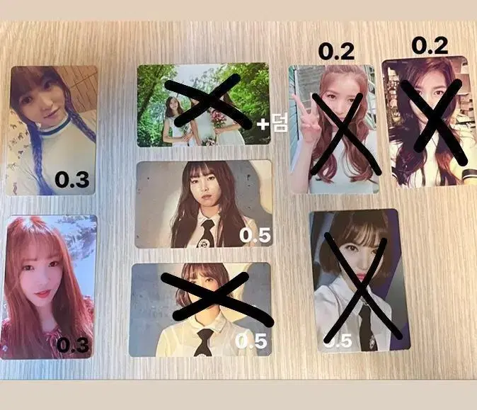 Gfriend viviz sowon eunha yuju eunbi photocard I'm transferring my wts to you Official Photocard