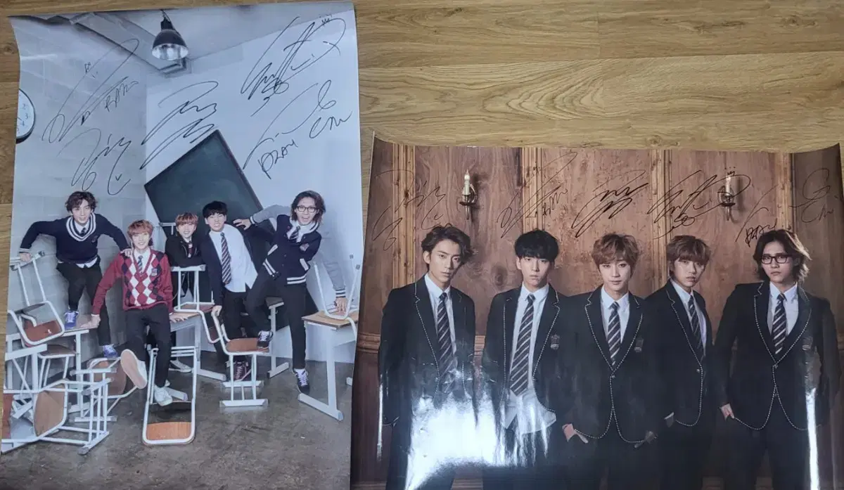 (Price Reduced) B1A4 The Class Concert Autographed poster 2 pieces